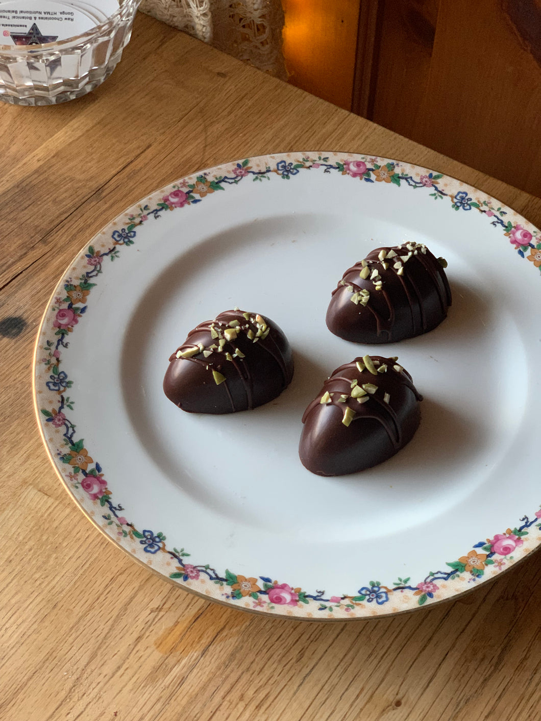 Pumpkin Seed Praline Filled Eggs