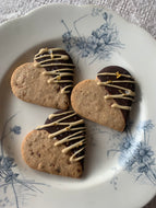 24K Gold Raspberry Cookies