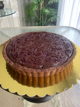 Load image into Gallery viewer, (LOCALS ONLY) Dark Chocolate Raspberry Amaretto Ganache Tart
