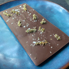 Load image into Gallery viewer, Candied Wild Thyme Raw Chocolate Bar
