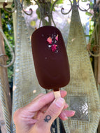 [LOCALS ONLY] Strawberry + Rose Petal Jam. Vanilla Tremella Nice Cream. Raw Tempered Chocolate.