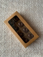 8-Piece Signature Raw Chocolate Heart Boxes