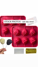 Load image into Gallery viewer, Chocolate Rose Pops
