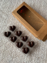 Load image into Gallery viewer, 8-Piece Signature Raw Chocolate Heart Boxes
