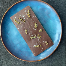 Load image into Gallery viewer, Candied Wild Thyme Raw Chocolate Bar
