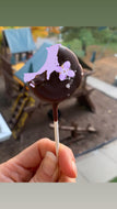 Lilac Fudge Pops