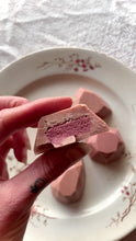 Load and play video in Gallery viewer, Pink Astragalus Crystals w/ Rose Cardamom Cordyceps Cream Filling
