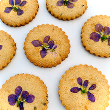 Load image into Gallery viewer, Violet Cookies w/ Lemon Zest + Lavender
