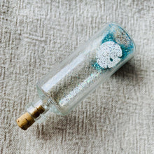 Load image into Gallery viewer, Mini Sand Dollar in a Bottle w/ Custom Glitter
