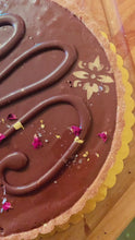 Load and play video in Gallery viewer, 9” Reishi Twix Tart [LOCAL DELIVERY ONLY]
