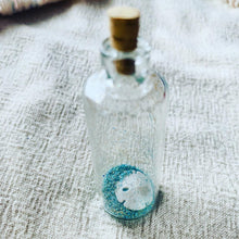 Load image into Gallery viewer, Mini Sand Dollar in a Bottle w/ Custom Glitter
