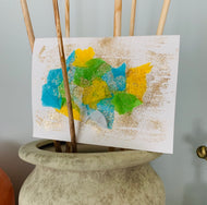 Onyx Glitter Art Cards (Blank Inside)