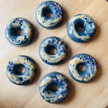 Load image into Gallery viewer, Full-Size Blueberry Lavender White Chocolate Dream Donuts
