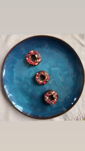 Load image into Gallery viewer, RTS Strawberry Rose Raw Mini Tempered Chocolate Donuts
