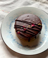 Load image into Gallery viewer, 3” Reishi Caramel Ganache Cake (LOCAL DELIVERY ONLY)
