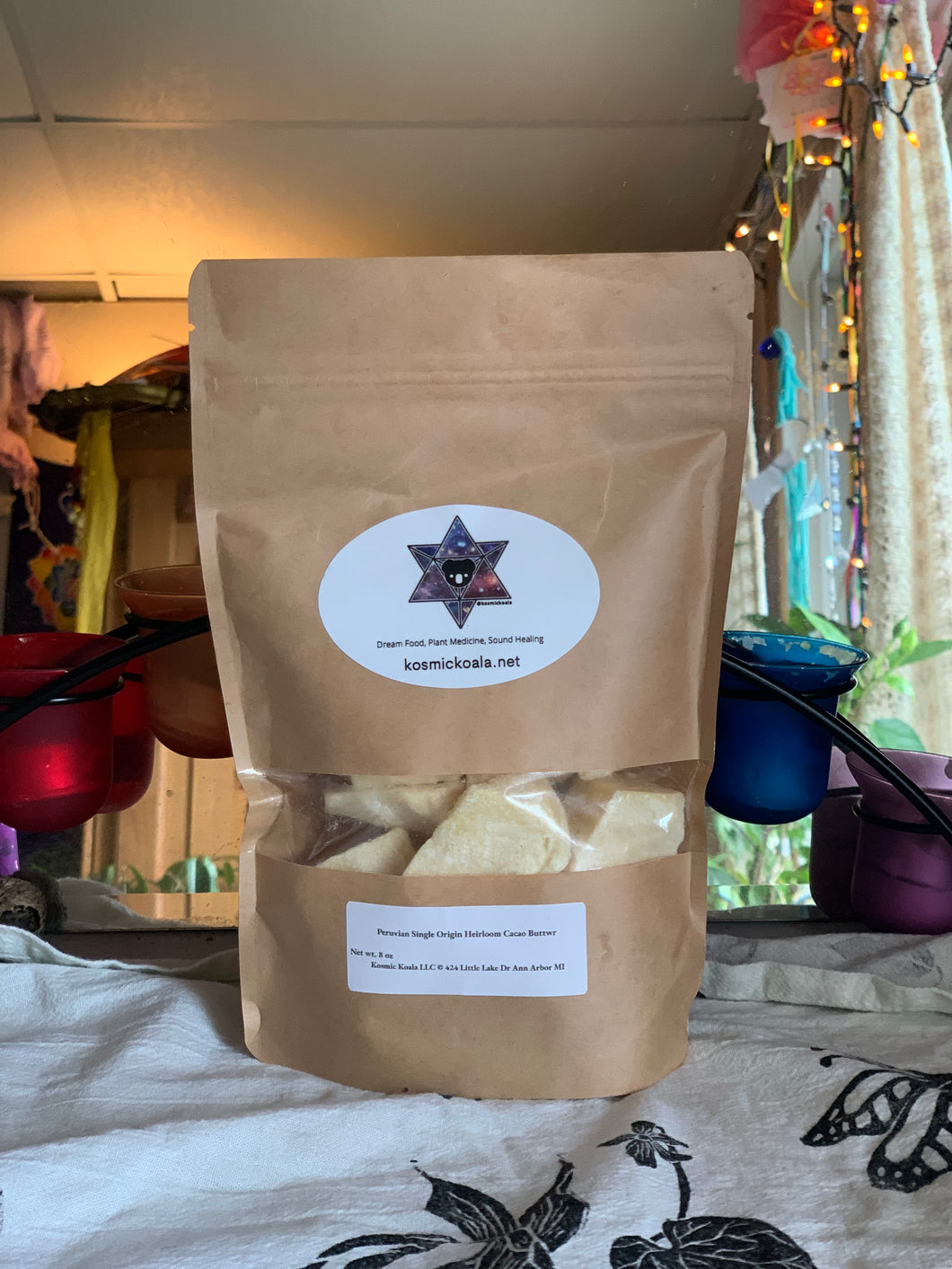 Peruvian Heirloom Cacao Butter 8oz.